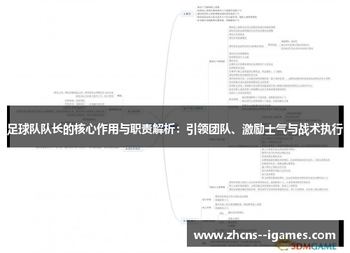 足球队队长的核心作用与职责解析：引领团队、激励士气与战术执行