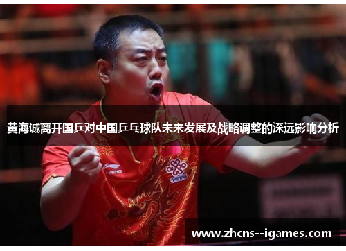 黄海诚离开国乒对中国乒乓球队未来发展及战略调整的深远影响分析 黄海诚离开国乒对中国乒乓球队未来发展及战略调整的深远影响分析